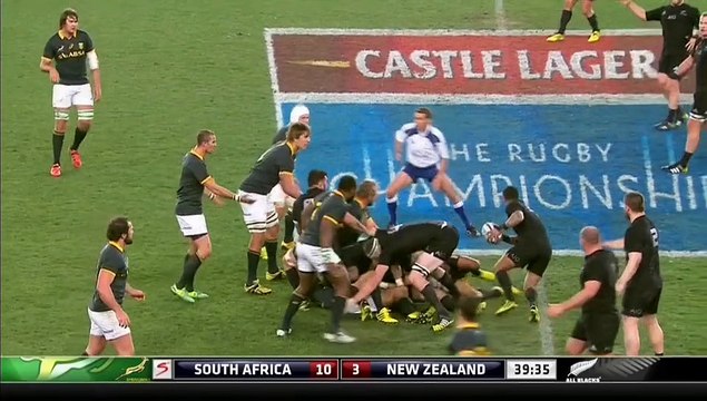20150725 - Essai de Ben Smith lors d'Afrique du Sud vs Nouvelle Zélande
