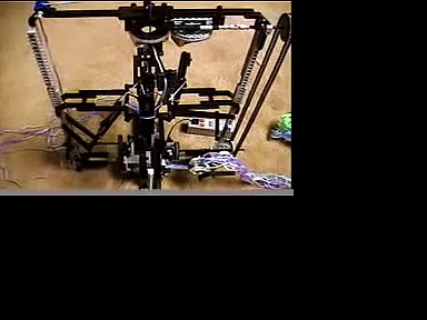 Lego knitting machine