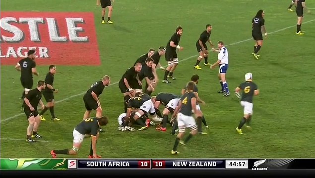20150725 - Essai de Jesse Kriel lors d'Afrique du Sud vs Nouvelle Zélande