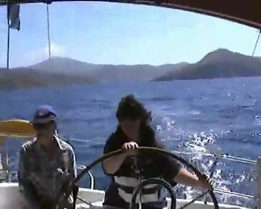 Sailing Greek Islands, Cyclades, Aegean Sea