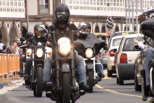 Moteros conciencian sobre conducción responsable