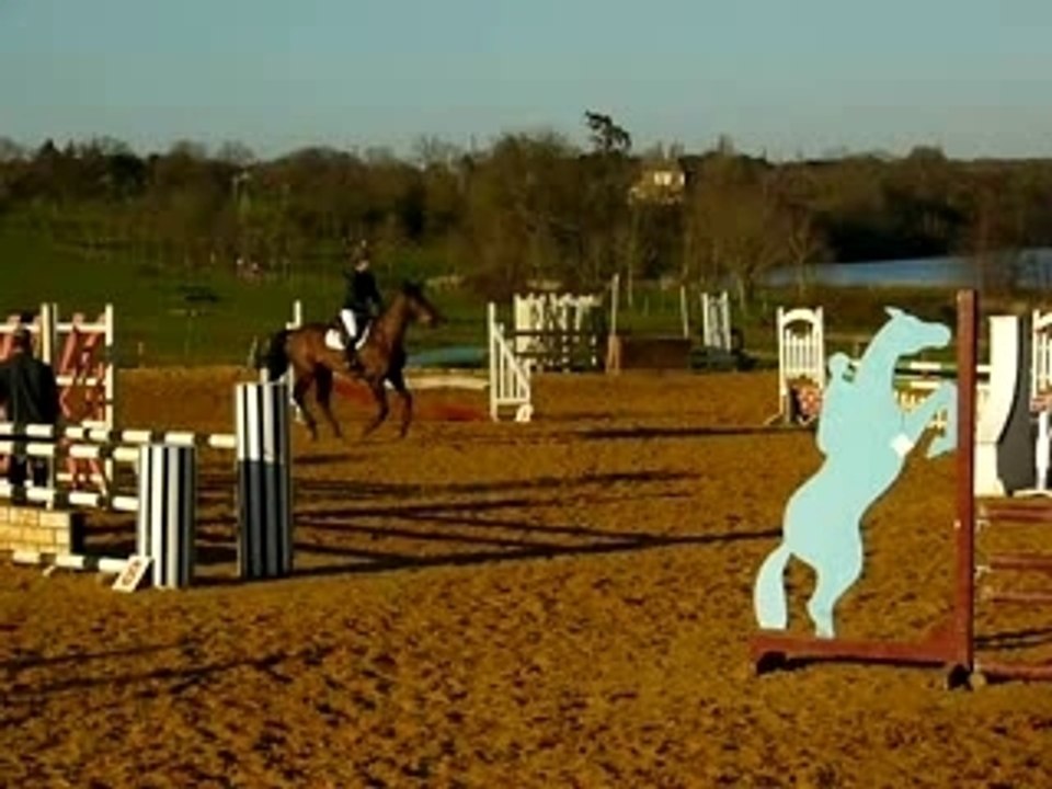 Andrééa et Harmonie en E1 CSO