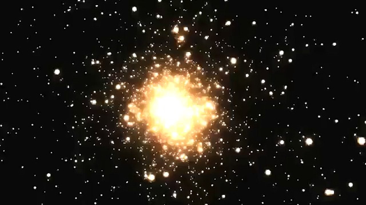 Galaxy   Space   Travel   Lights   Video Background HD0934