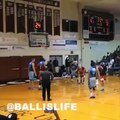 Zach LaVine Lines Up for Free Throw, Dunks It off Backboard Instead