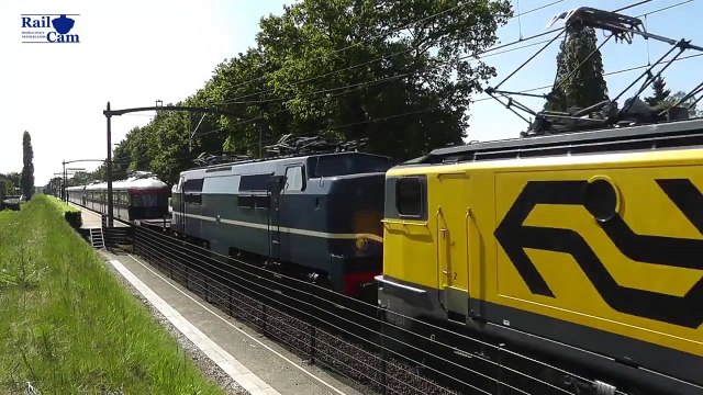 Historic Trains Passing trough Station Mierlo Hout