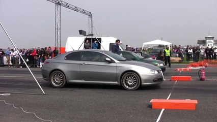 Alfa Romeo GT Vs Audi A4  TDI Drag Race HD