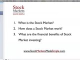 Stock Market for Dummies - A beginners introduction to Stock Markets