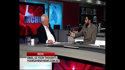 Dailymotion - Interview  Uthman Badar with Graham Richardson - a News   Politics video