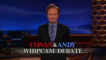 Conan & Andy Whipcam Debate: Iran - CONAN on TBS