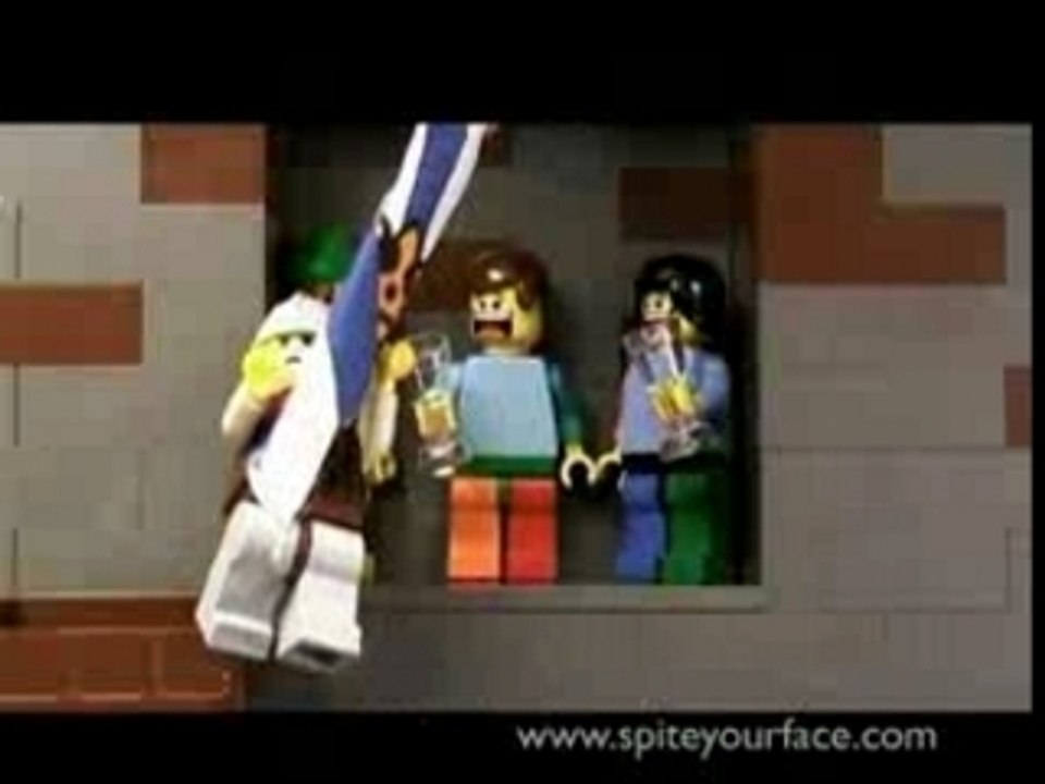 Monty Python and the Holy Grail in Lego