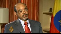 Al Jazeera Interview: Meles Zenawi  tribal junta leader in Ethiopia