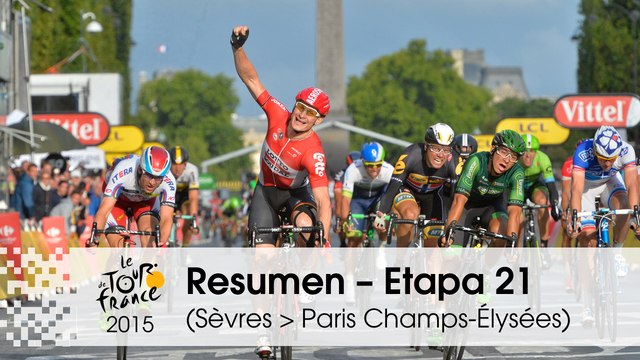 Resumen - Etapa 21 (Sèvres - Grand Paris Seine Ouest > Paris Champs-Élysées) - Tour de France 2015