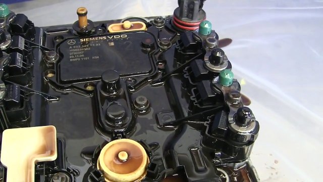 Mercedes Transmission, 722.9, 7 speed, Limp Home Mode, Shutter, Torque converter, Valve body