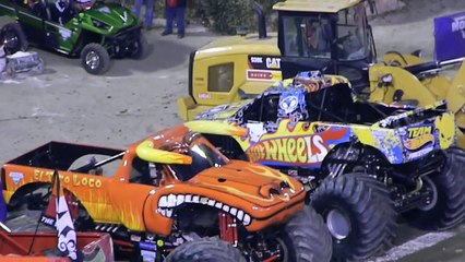 Monster Jam Anaheim 1-11-14 El Toro Loco Freestyle