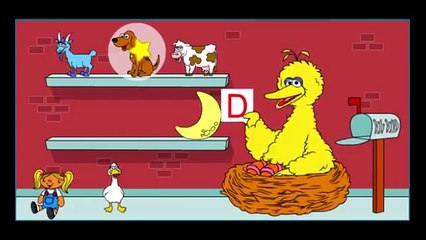 Sesame Street Letters To Big Bird Cartoon Animation PBS Kids Game Play Walkthrough