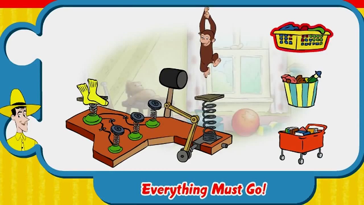 Curious George Everything Must Go Cartoon Animation PBS Kids Game Play Walkthrough