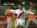 Gol de Peru Ante Argentina Eliminatorias sudamericanas Sudafrica 2010