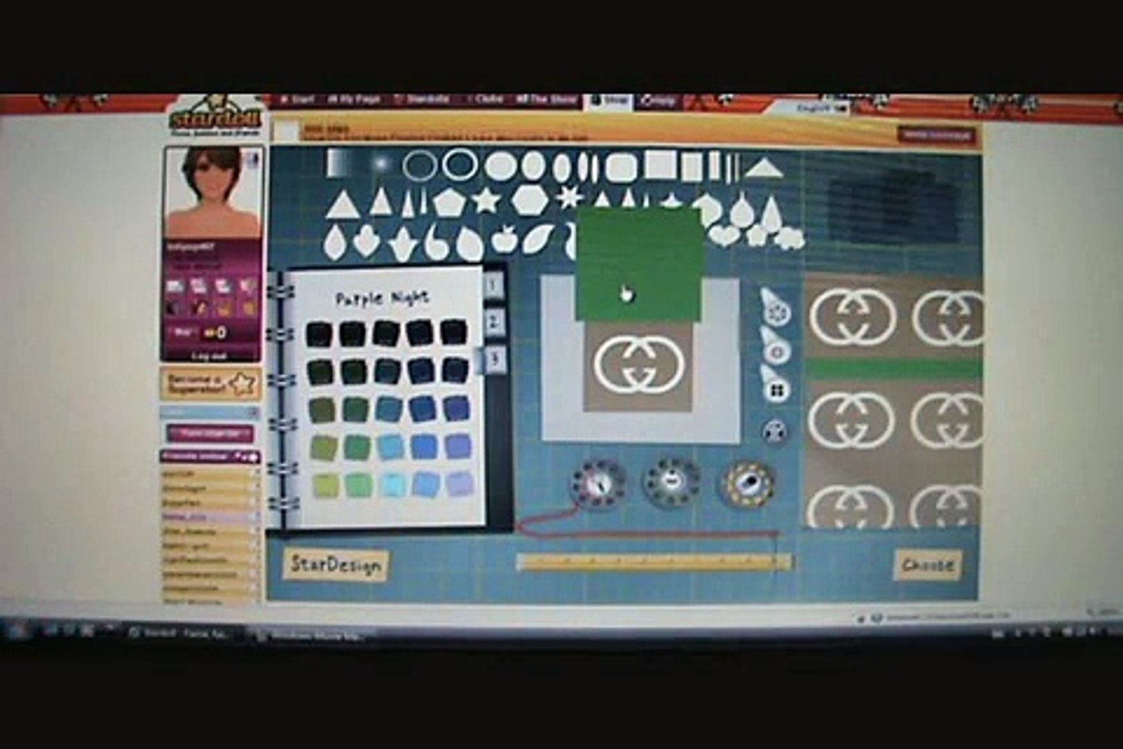 StarDesignStudio: Design Gucci pattern