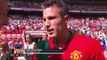 Robin van Persie gets annoyed when told Man United are 3rd favourites to win PL title