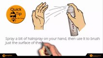 Tips On Applying Hair Spray For Men