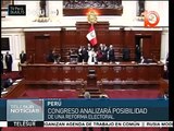 Luis Ibérico es nuevo presidente del congreso peruano