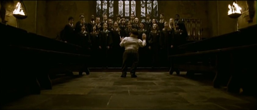 Harry Potter and the Half-Blood Prince - great deleted scene (the choir and Snape, HD)