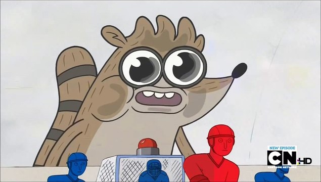 The Regular Show - Mordecai and Rigby Love Stick Hockey For 10 Minutes