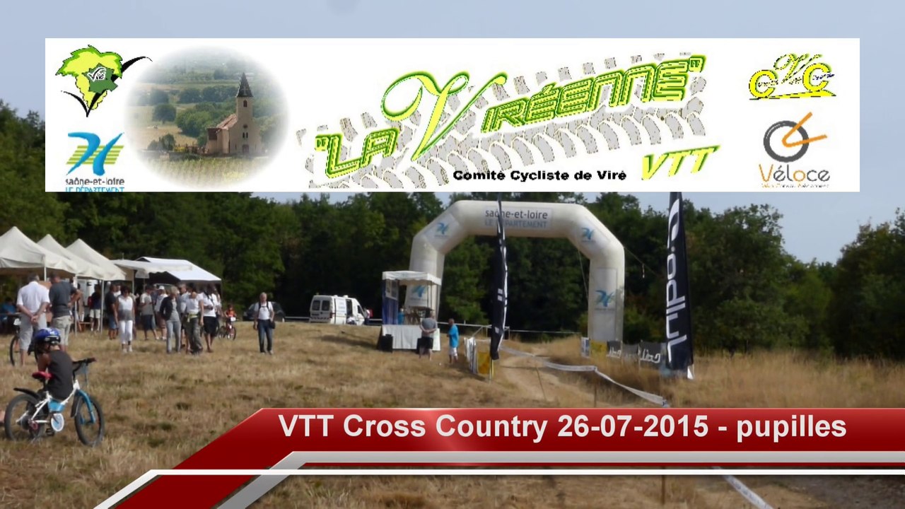 VTT Cross Country-Viré-pupilles 26 juillet 2015