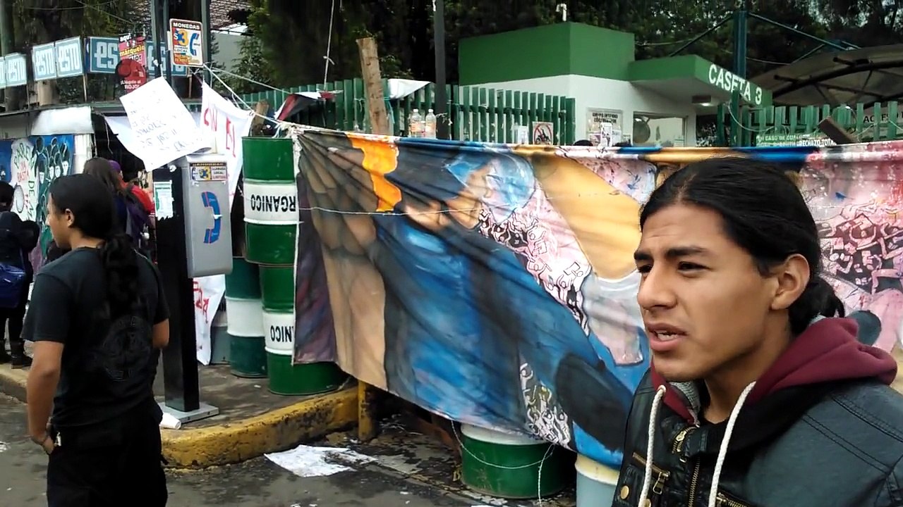 UAM Iztapalapa en 2° Paro Cívico Nacional, día 1.
