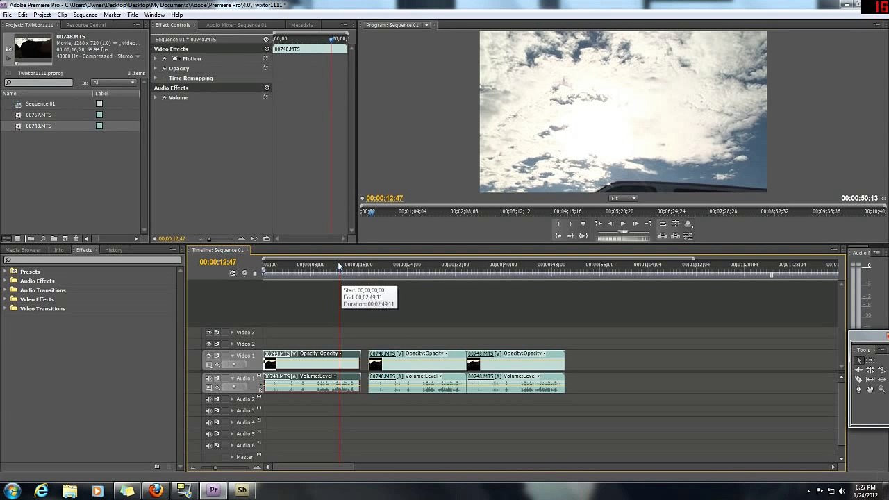 Adobe Premiere Pro: Twixtor Tutorial