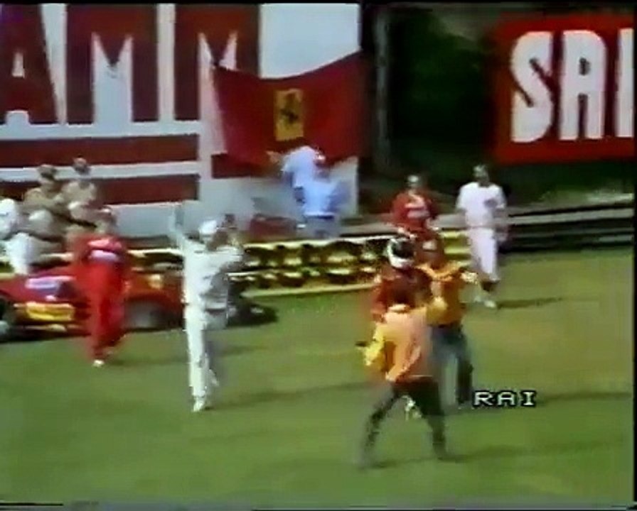 GP Italia, Monza 1985 Zermiani intervista Michele Alboreto