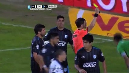 Gol de Claudio Bieler. Quilmes 2-1 Racing