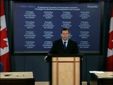 Minister Kenney at a Press Conference Announcing Bill C-31