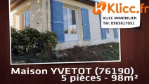 A vendre - YVETOT (76190) - 5 pièces - 98m²