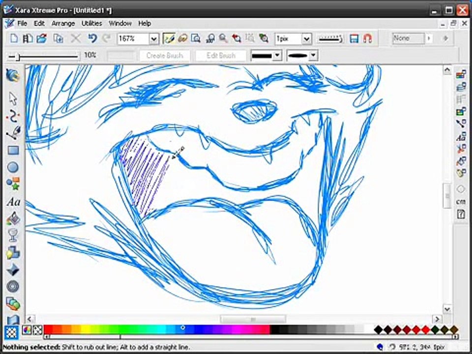 10 minute doodle - #2