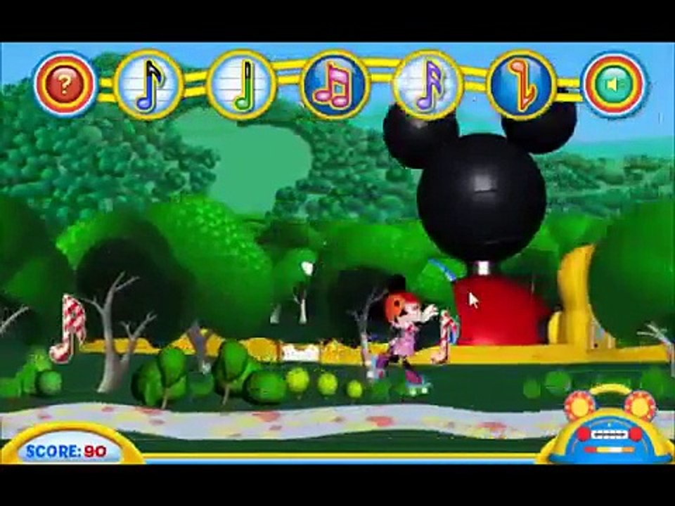 Mickey Mouse Clubhouse Game Minnie's Skating Symphony
