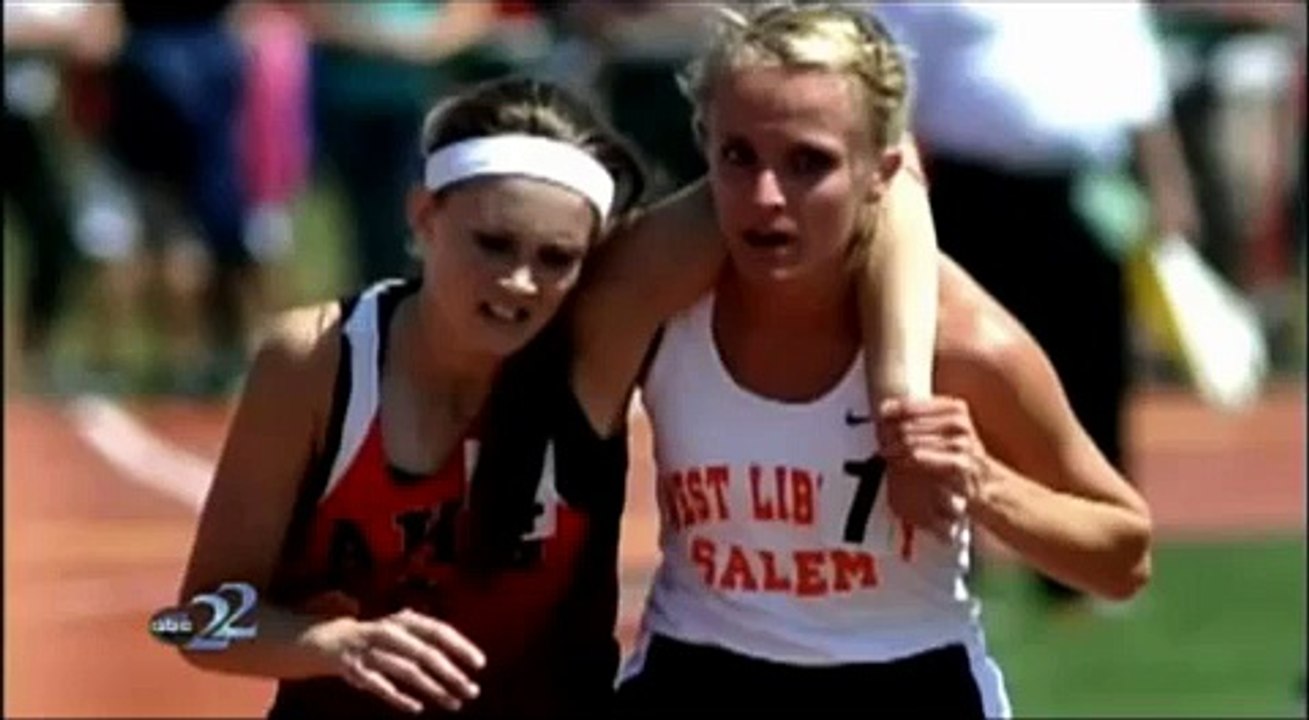 Heroic Runner Shows True Sportsmanship
