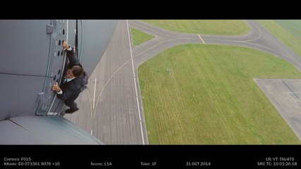 Tom Cruise Really Hangs Out Of A Plane