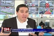 San Miguel: cámaras de seguridad registran imprudencia en las calles
