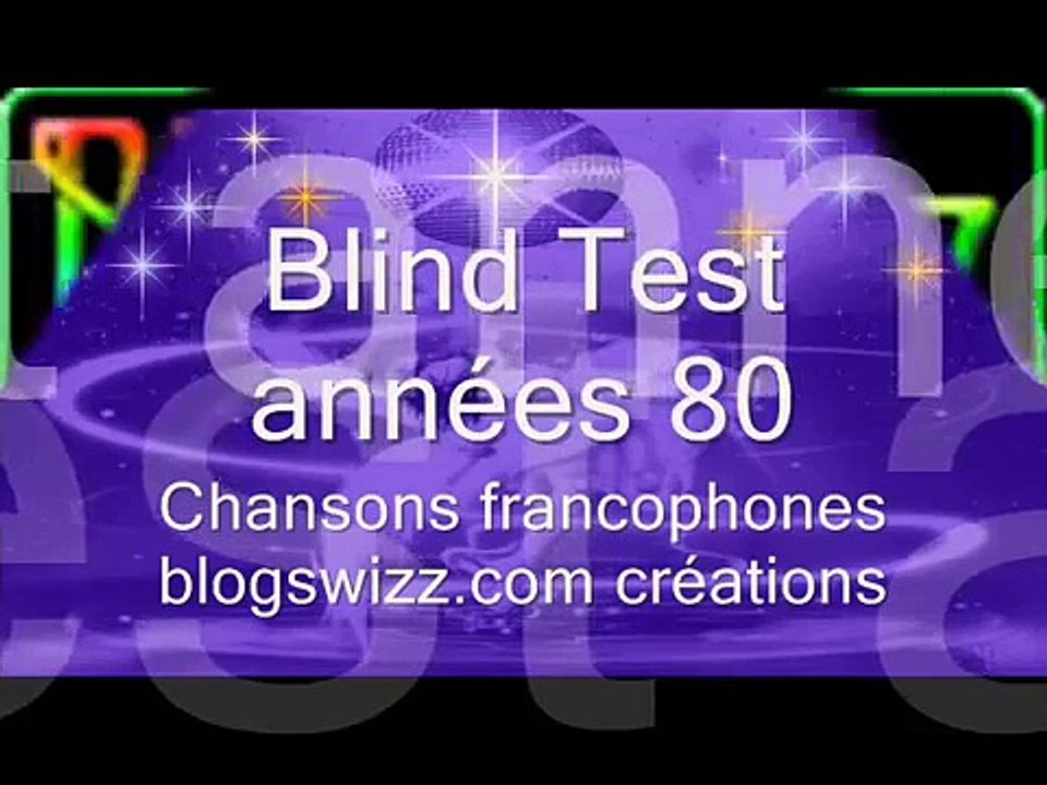 blind test annees 80