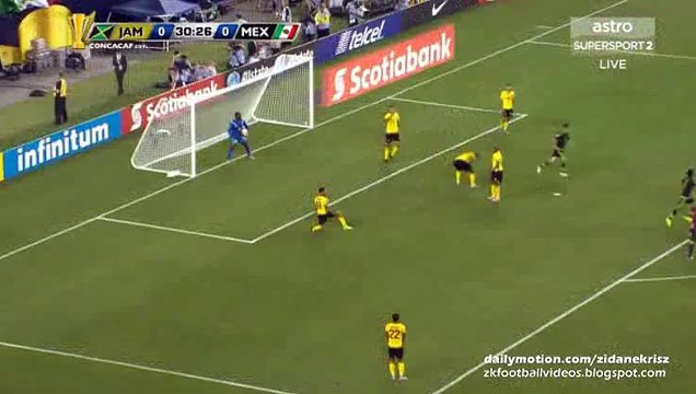 0-1 Andrés Guardado Fantastic Volley Goal | Jamaica v. Mexico - Gold Cup Final 26.07.2015