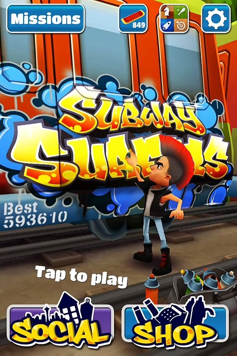 كيفية زياده عدد النقود و فتح الشخصيات للعبة subway surf