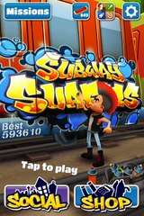 كيفية زياده عدد النقود و فتح الشخصيات للعبة subway surf