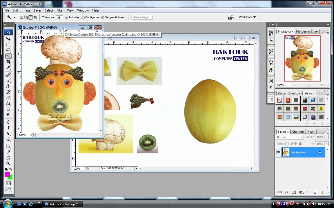 Learn Adobe Photoshop Speak Khmer Lesson 3