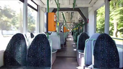 Linie 2 Beim Dürren Ast-Haunstetten Nord Mitfahrt Combino (Straßenbahn Augsburg)