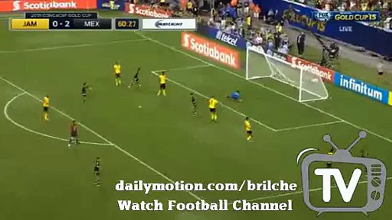 Peralta Great Goal - Jamaica vs Mexico 0-3 FINAL 26.07.2015
