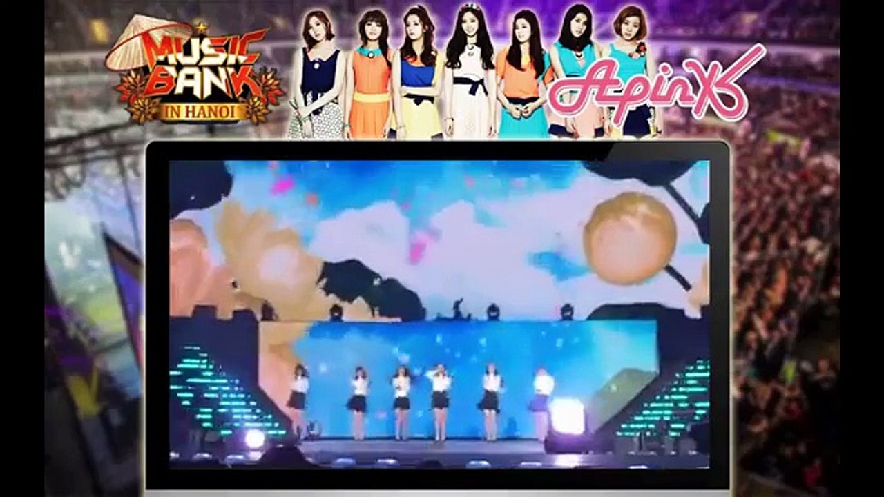 Music Bank in Hanoi - Vietnam 2015 ( live) - LUV - APINK