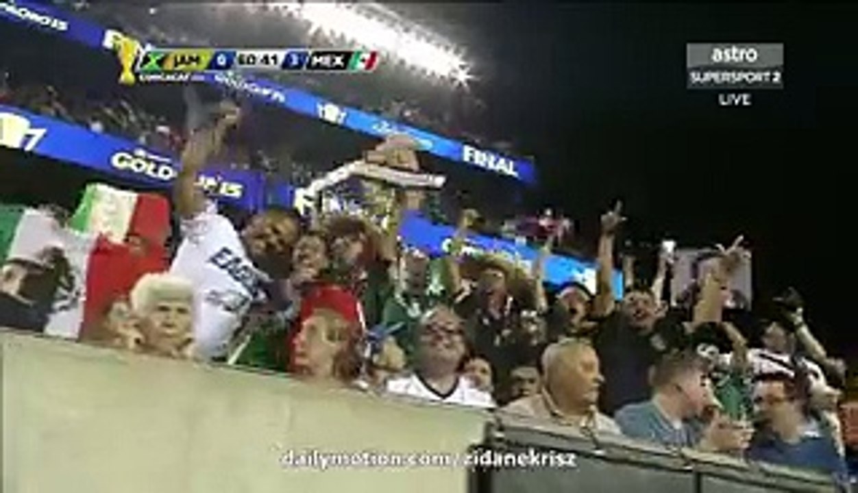Peralta Amazing Goal Jamaica 0-3 Mexico Gold Cup Final 26.07.2015 HD
