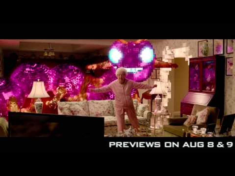 Pixels - 30" Enemies Teaser - Previews August 8 & 9, At Cinemas August 12