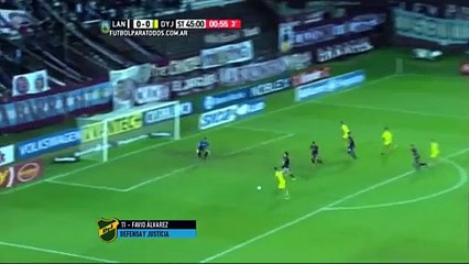 Gol de Julio César Rodríguez. Lanús 0-1 Defensa y Justicia